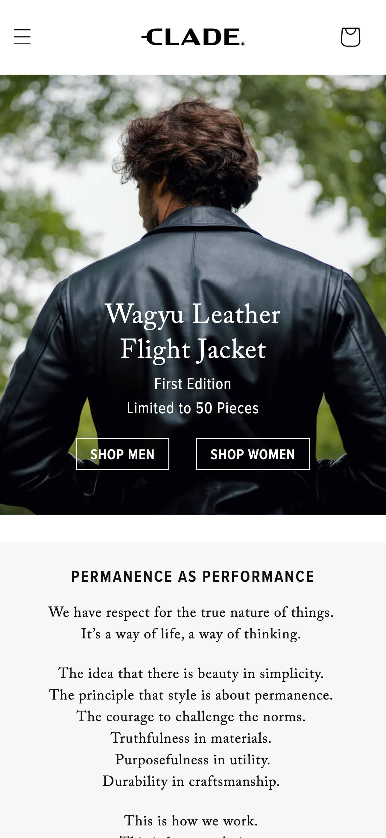 Clade Apparel Showcase Image 