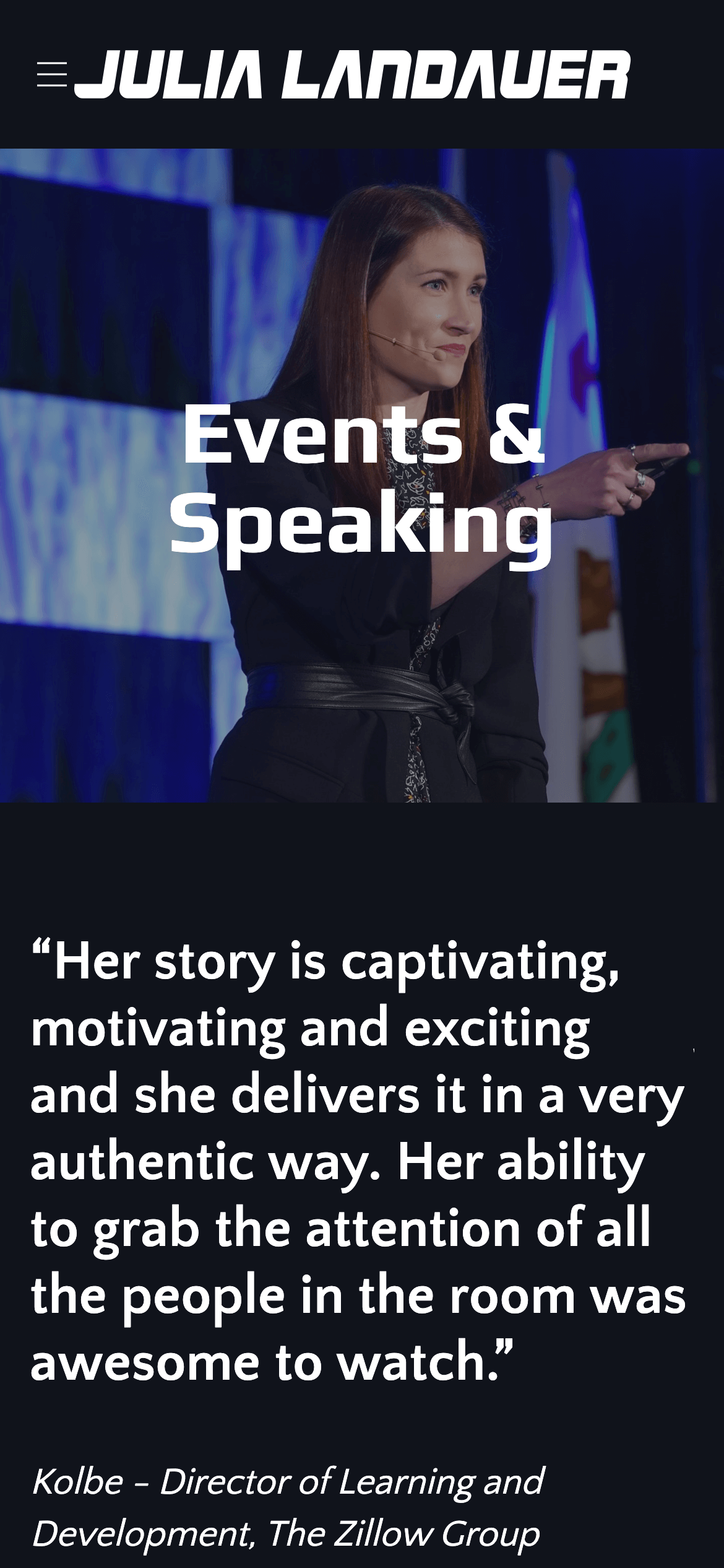 Julia Landauer Showcase Image 